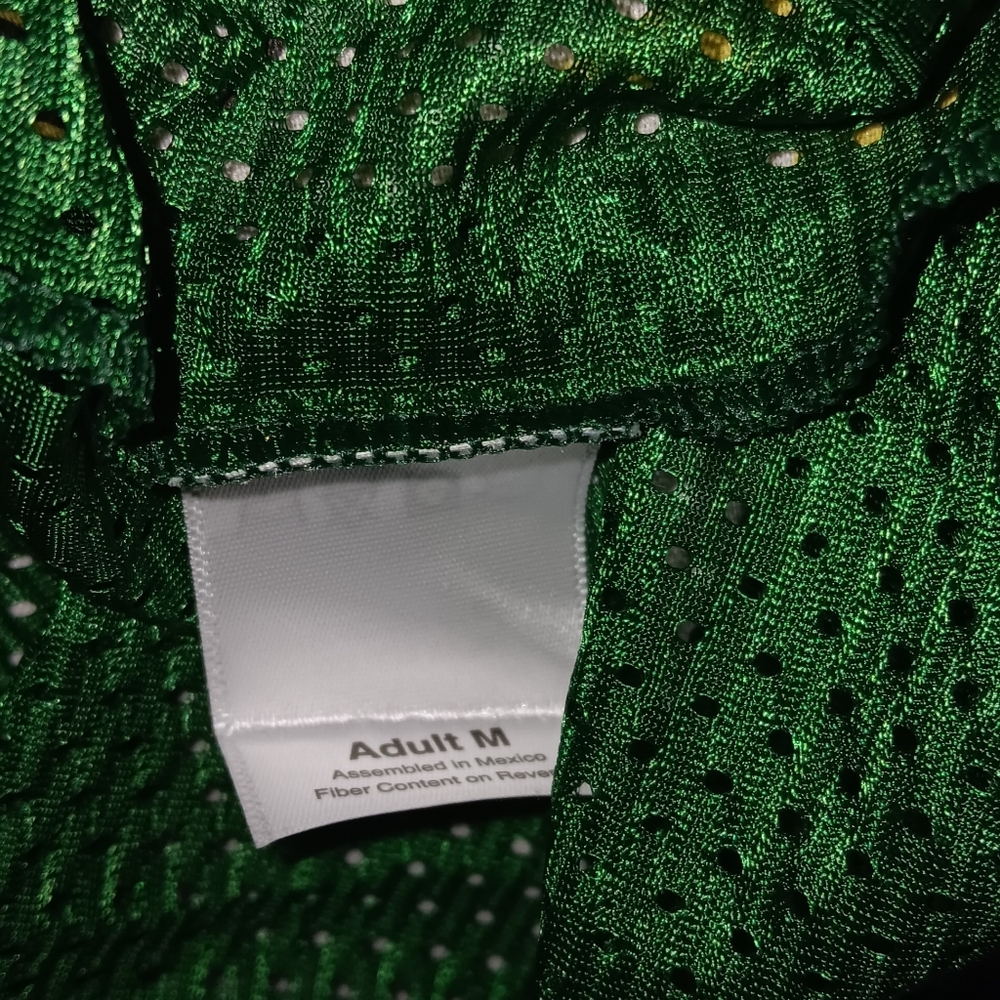 Jim Beam Team Augusta Green Football Jersey Vintage - Picture 3 of 5